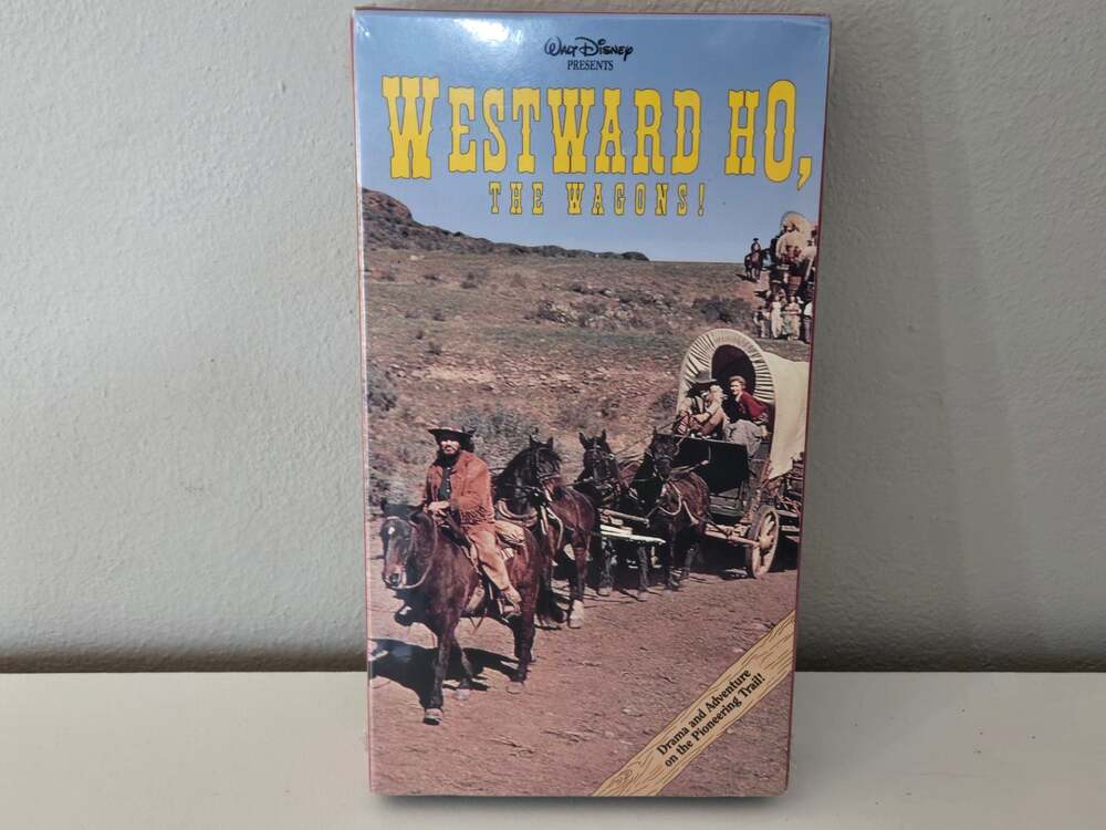 UNOPENED!! Westward Ho, the Wagons! VHS Walt Disney Home Video NEW!!!